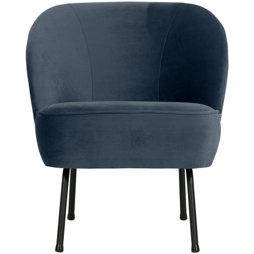 BePureHome fauteuil Vogue - Velvet - Teal - 69x57x70 - vtwonen shop