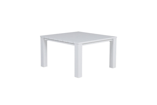 Cube lounge dining tafel - 115,5 x 115,5 cm - mat wit - vtwonen shop
