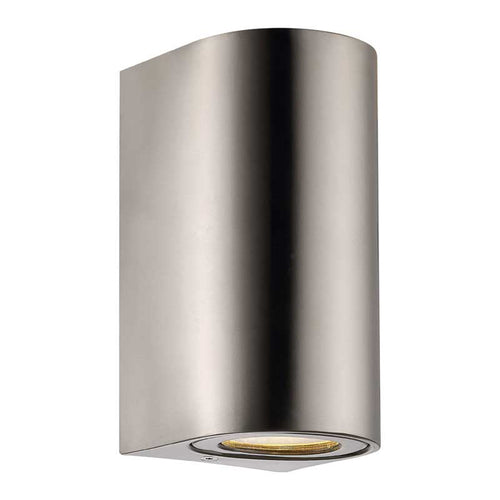 Nordlux Canto Wandlamp Buiten - GU10 - IP44 - RVS - vtwonen shop