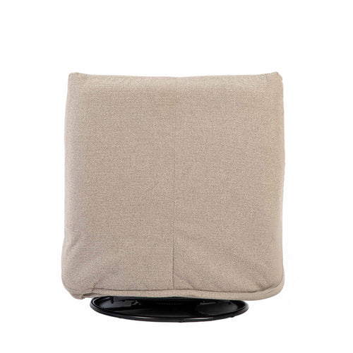 StarFurn Fauteuil Lazy - Taupe Stof - Draaibaar & Relaxfunctie - vtwonen shop