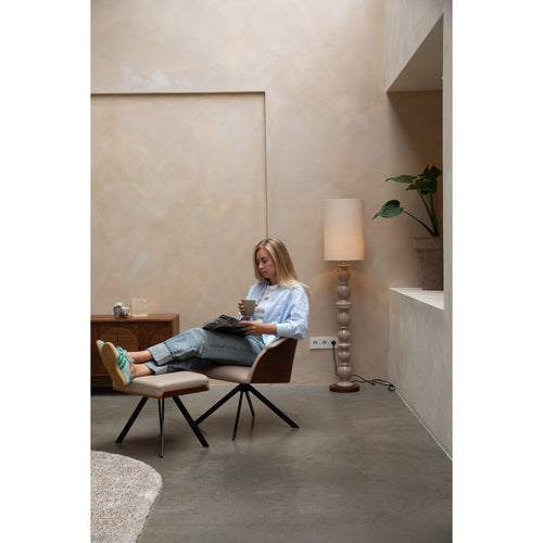 Zuiver Frie Kruk/ Hocker - Beige - vtwonen shop