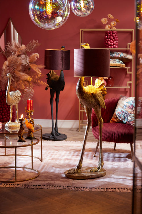 Light & Living vloerlamp OSTRICH  - 62x50x146.5cm - brons - vtwonen shop