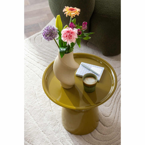 Leitmotiv bijzettafel Paris - groen - Ø44cm
