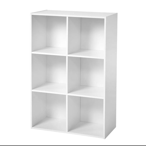 Calicosy - Opbergplank met 6 vakken COMPO -  29.5x61.5x91.5 cm