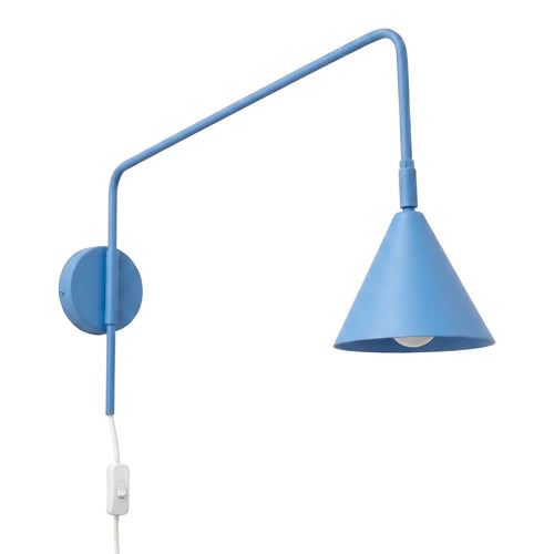Sollux Lighting Wandlamp NOX lichtblauw - 14x61x30cm