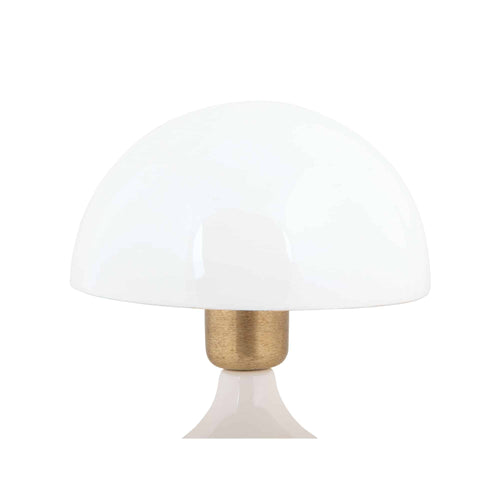 Leitmotiv tafellamp Binc - wit - Ø17.5cm