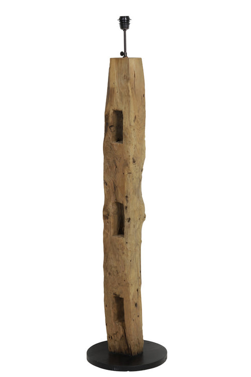 Light & Living vloerlamp  - bruin - 35x35x144 cm