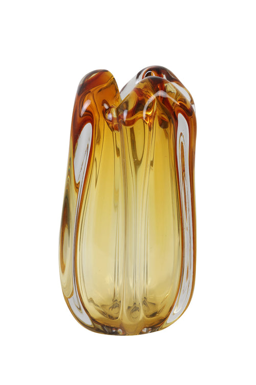 Light & Living pot Murela - oranje - 15x15x28 cm
