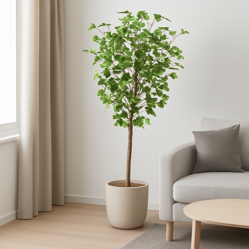 Flourify kunstplant - Ginkgo boom - 150 cm