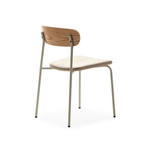 Calicosy - ADRIANA Set van 2 stoelen in stof - Grijs - 51x46x47 cm