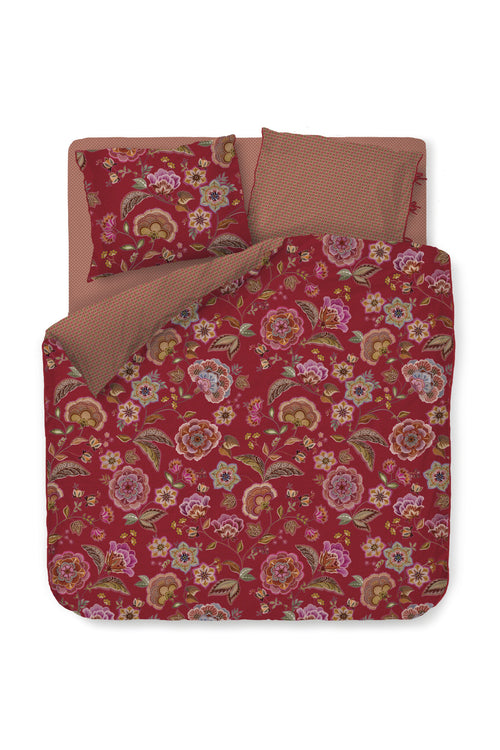 Pip Studio Dekbedovertrek Matata - 240 x 200/220 cm - Rood