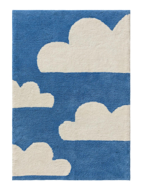 benuta kindervloerkleed Lumi - blauw - 100x150 cm