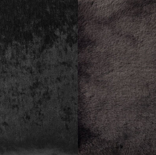 Dutch Decor - KUSSENSET - 4-delig - Soft Elegance - 45x45 cm - inclusief binnenkussens - zwart - vtwonen shop