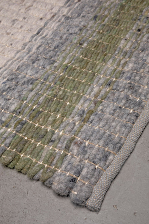 Vloerkleed MOMO Rugs Natural Weaves Varenna Green 250x300 cm - vtwonen shop
