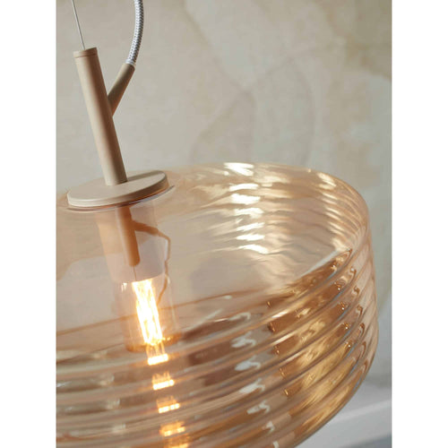 it's about RoMi hanglamp VERONA - bruin - Ø35cm - vtwonen shop