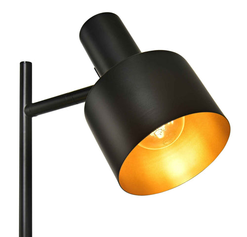 Artdelight tafellamp Twinkle - 1 lichts - 25  x 58   cm - zwart - vtwonen shop