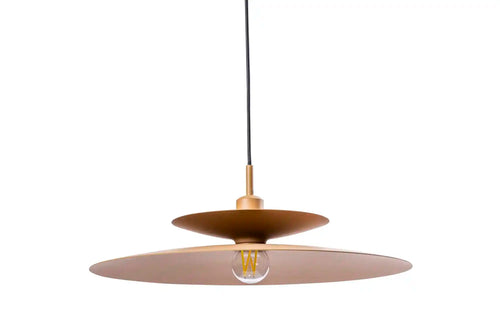 Artdelight hanglamp Linares - 1 lichts - 50  x 140   cm - bruin
