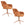 Housecraft Living Merel Eetkamerstoelen Armleuning Okergeel - Set van 2