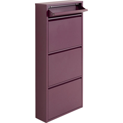 Kare Design Schoenenkast Caruso paars 3+1 laden