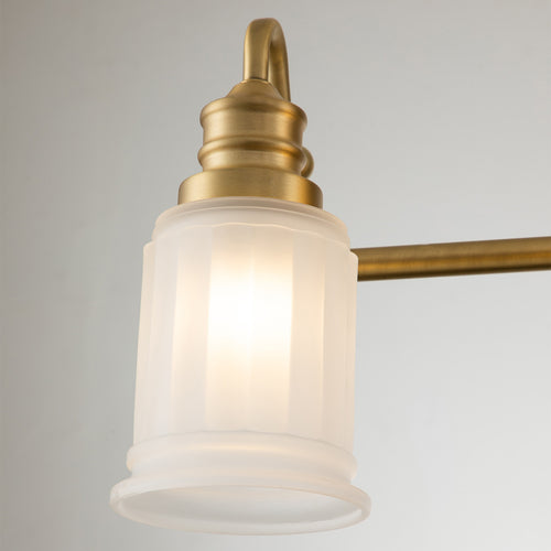 Elstead Quoizel Swell Wandlamp Geborsteld Messing, IP44