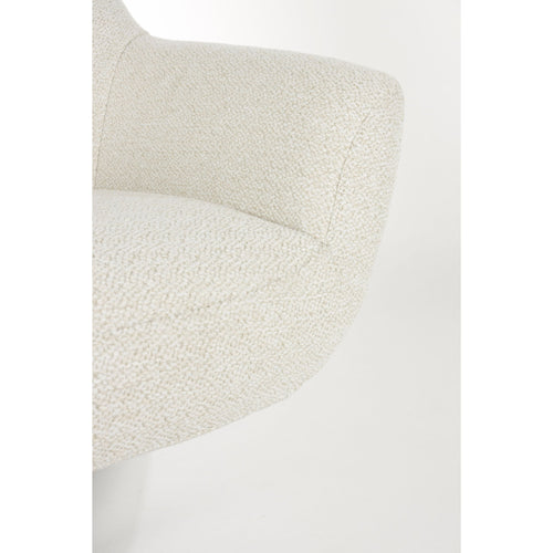 Housecraft Living Yuki Fauteuil Draaibaar Off White - vtwonen shop