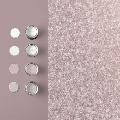 Graham & Brown Vliesbehang - Trinity Soft Rose Gold - 10mx52cm - vtwonen shop