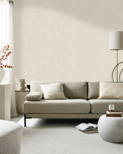 vtwonen vliesbehang - linnen gold - 10mx53cm - vtwonen shop