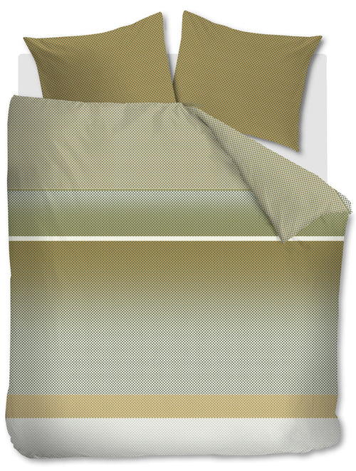 Beddinghouse Dekbedovertrek Elvi - 200 x 200/220 cm - Groen