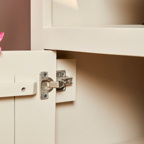 StarFurn Vakkenkast Brussel - Zandkleur Hout - 90x45x200cm - vtwonen shop