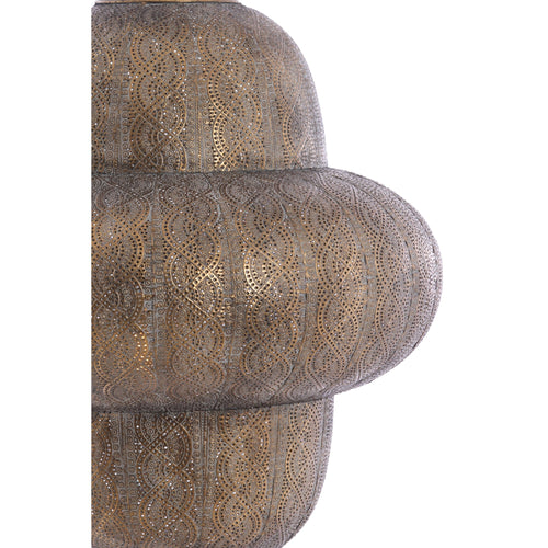 Light & Living hanglamp Ryota - bruin - Ø53cm