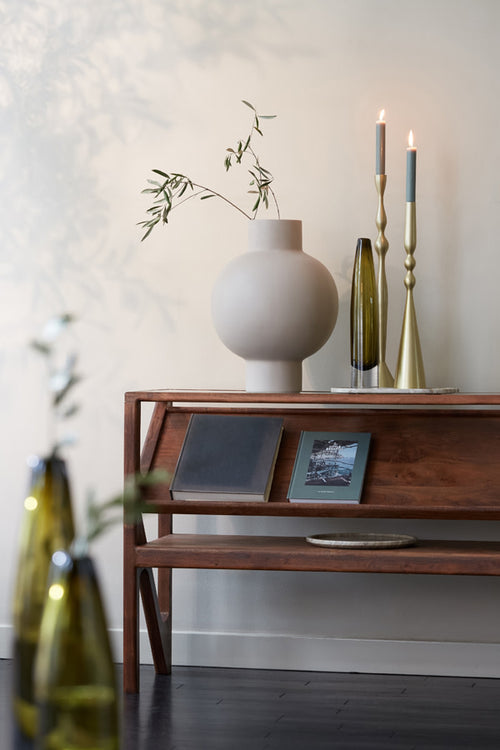 Light & Living tafel Yuki - bruin - 119x41x80 cm
