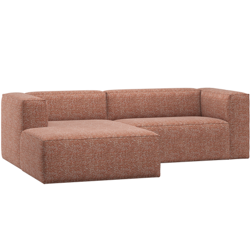 WOOOD chaise longue bank links Bean - Melange - Terra - 73x254x178 - vtwonen shop