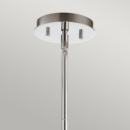 Elstead Kichler Pim Globe Pendel Plafondlamp Gepolijst Chroom, 3000K, IP44
