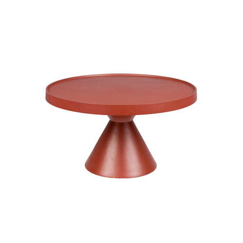 Zuiver Floss Salontafel Rond 60 cm Marsala Rood