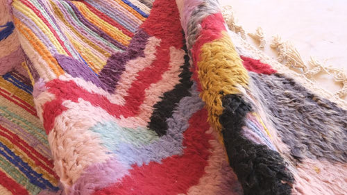 AFK Living vloerkleed Berber - handgemaakt - Wol - 120 cm x 170 cm