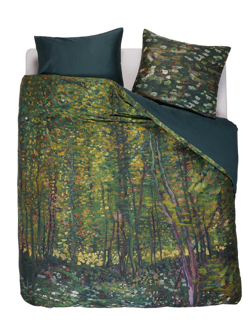 Beddinghouse x Van Gogh Museum dekbedovertrek Trees - 240x200/220 cm - groen - vtwonen shop