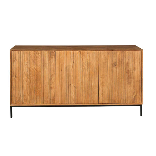 StarFurn Tv-meubel Madison - Naturel Hout - 165x45x55cm