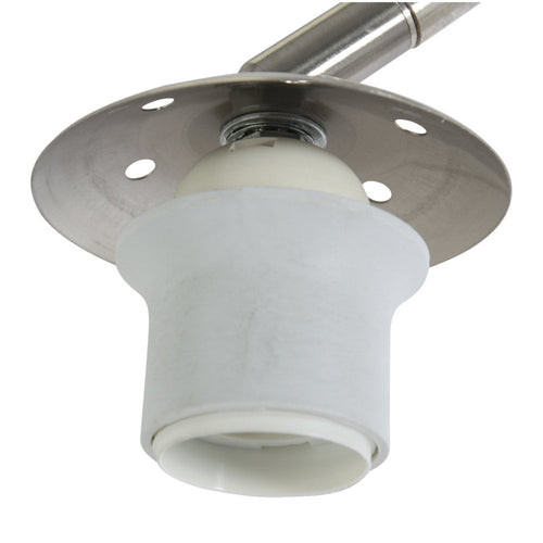 Steinhauer vloerlamp Sparkled - 1 lichts - 190x 230 cm - mat chroom goud