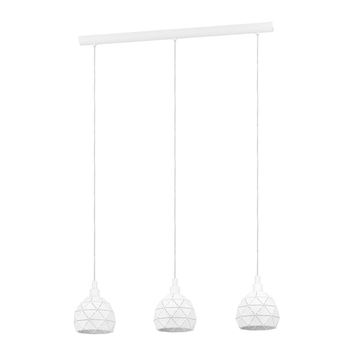 EGLO hanglamp Roccaforte - e14 - 75 cm - wit - vtwonen shop