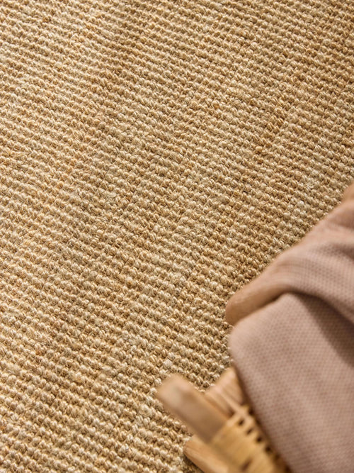 benuta jute vloerkleed Svea - natuur - 150x150 cm