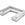 Cosmopolitan Design Panoramische bank Bali 9-zits, structurele stof, baksteen - 256x327x75cm