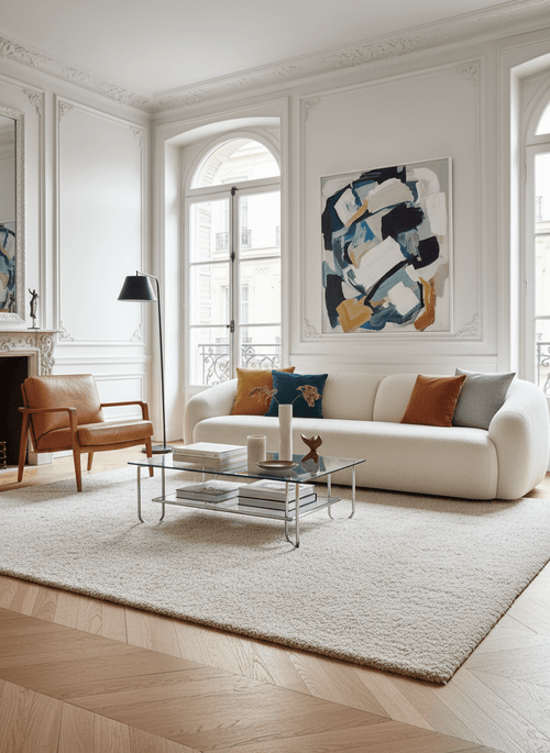 AFK Living vloerkleed Plush - Zacht comfort voor elke dag en OEKO-TEX® Standard 100 gecertificeerd. - wit - 200x290 cm