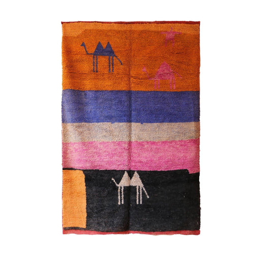 AFK Living vloerkleed Berber - handgemaakt - Wol - 200 x 304 cm - vtwonen shop