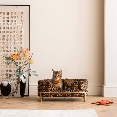Kare Design Bed huisdieren luipaard