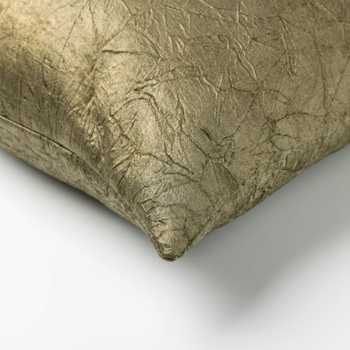 SIENA - kussenhoes 45x45 cm - glansvelours - reliëf - Military Olive - groen