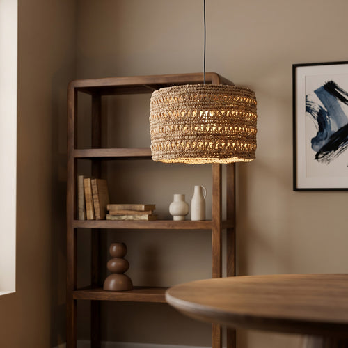 Raw Materials Herba hanglamp van zeegras - Ø 30x20 cm