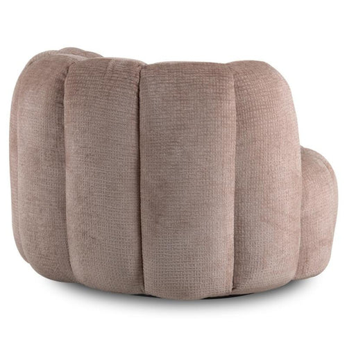 DÉJA Living Draaifauteuil Trones - Taupe - 100x98x72cm
