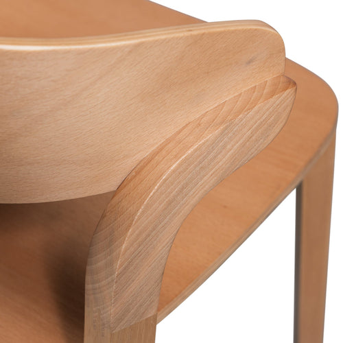 WOOOD eetkamerstoelen  Cras - Essenhout - Naturel - Set van 6 - vtwonen shop