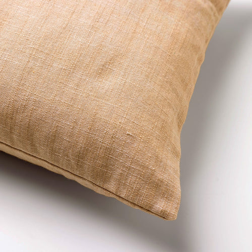 NATURA - sierkussen 45x45 cm - 100% biologisch katoen - Tobacco Brown - bruin