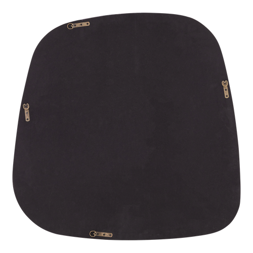 WOOOD spiegel 90x90 cm Norea - Hout - Hoogglans  Zand  - 90x90x5